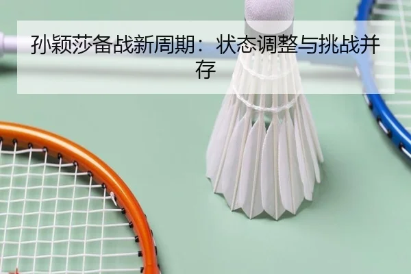 孙颖莎备战新周期：状态调整与挑战并存